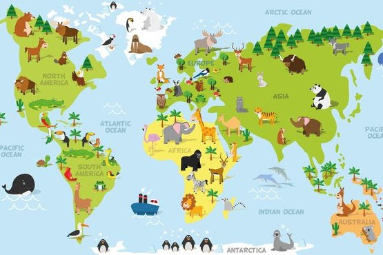 mapa świata
